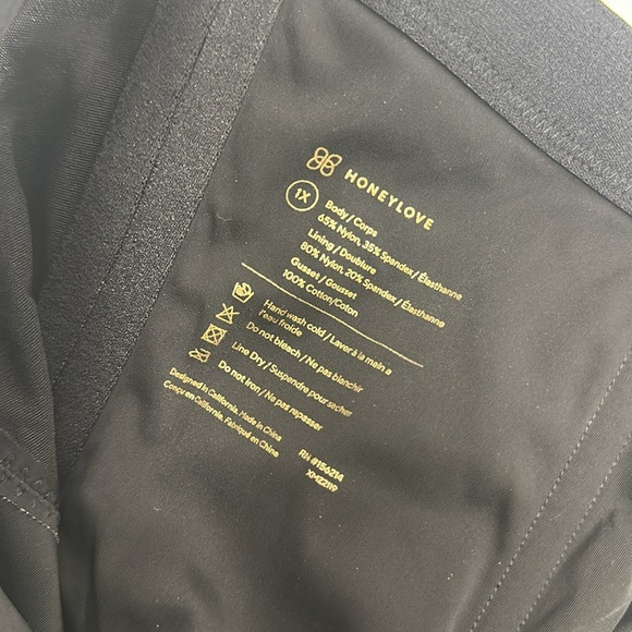 Honeylove SuperPower Brief Shapewear Underwear Sliming Shape Wear Black Size 1X - Picture 6 of 6